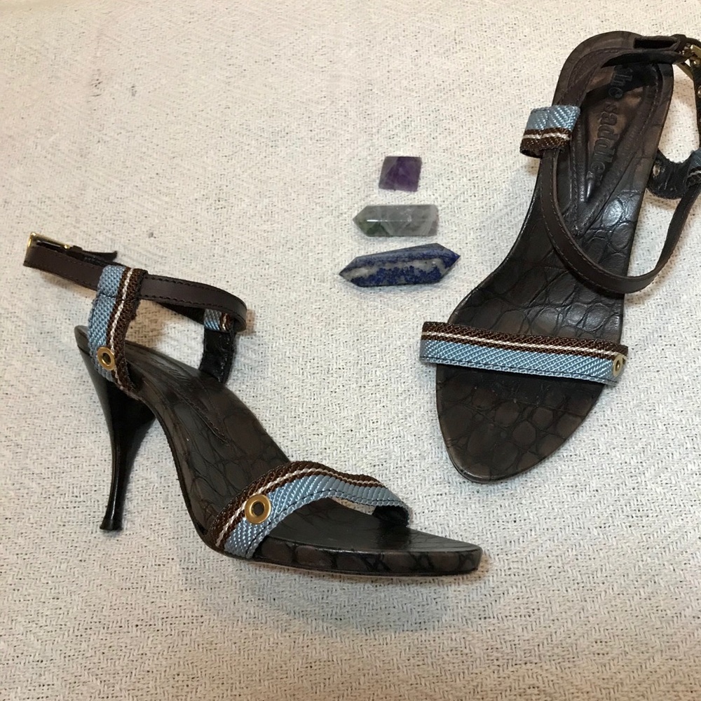 The Saddler | Heel sandals | made in Italy 38